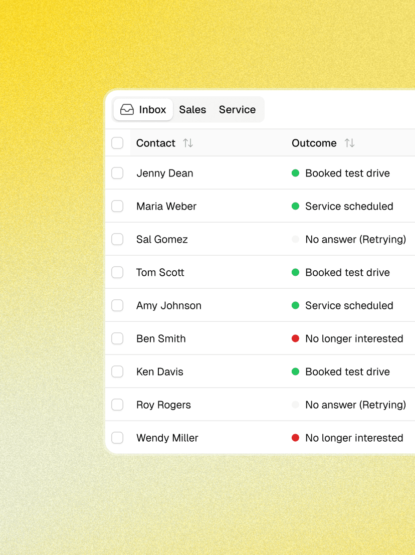 Complete memory across your entire dealership illustration